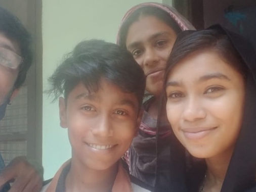 Shameenas neue Nähmaschine