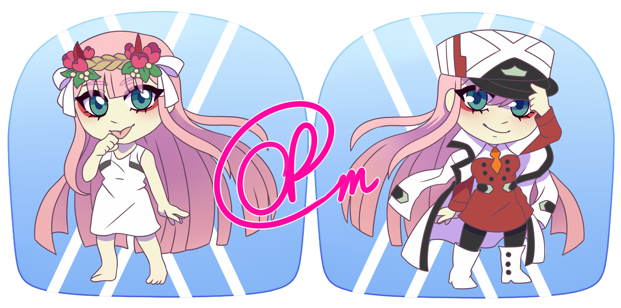 Zero Two Darling in the Franxx Pillow Plush