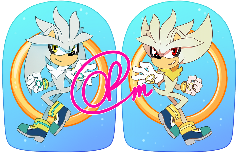 Thumbnail: Silver the Hedgehog Sonic Pillow Plush