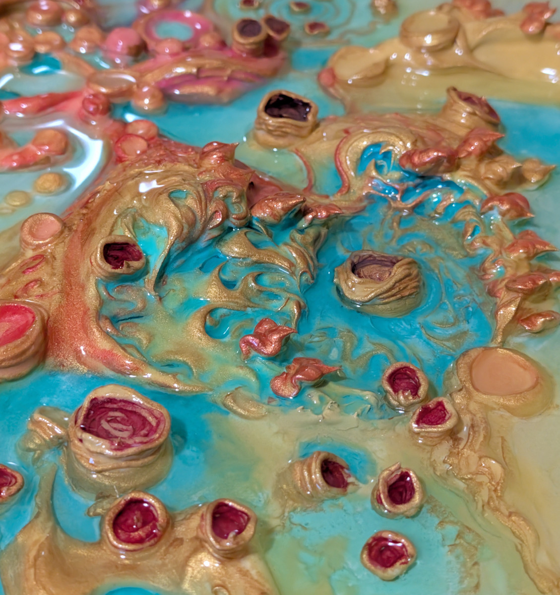 Couleurs d'Été - de la collection SOUL TRIP, de l'artiste peintre et plasticien, Patrice Dufour