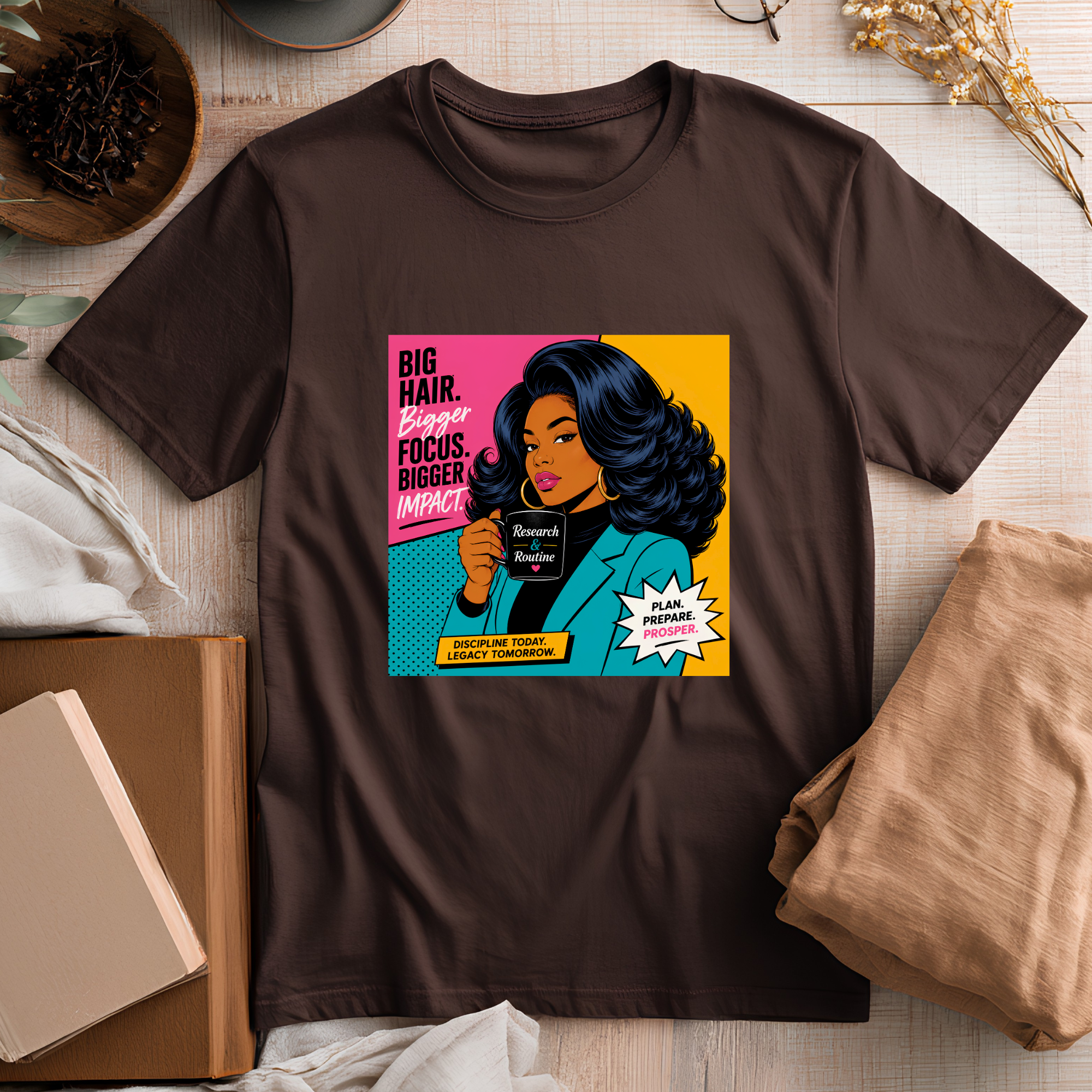 Big Hair Big Focus | Black Heritage T-Shirt
