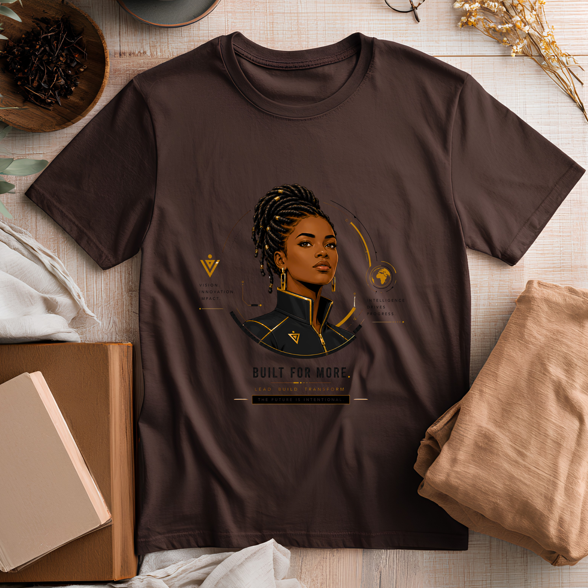 Built for More | Black Heritage T-Shirt