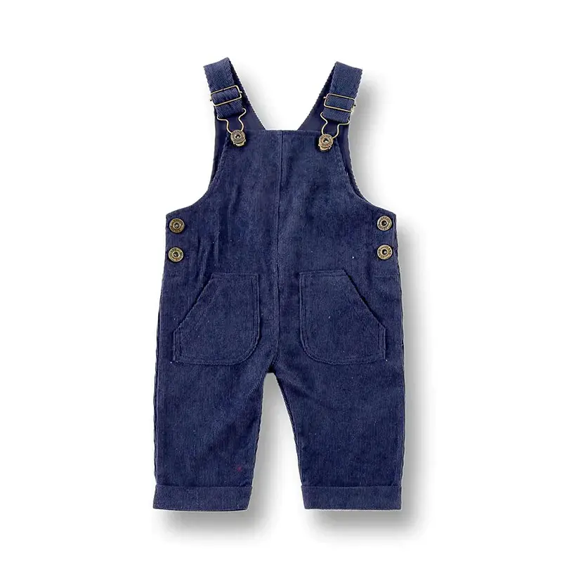 Thumbnail: Baby Solid Color Corduroy Overalls