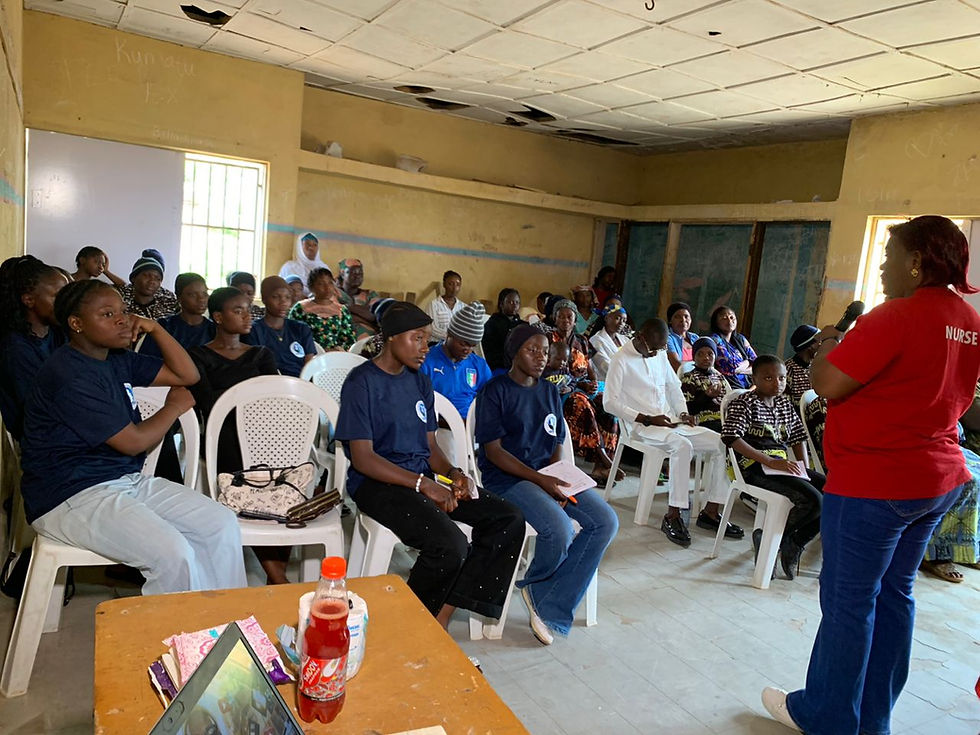 The Ivorgba Center Hosts Community Project for Young Girls in Nigeria