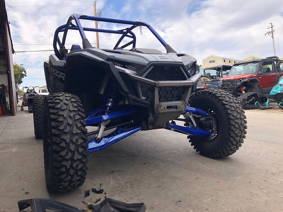 Thumbnail: 2025+ Polaris Pro R / Pro S Front Winch Bumper