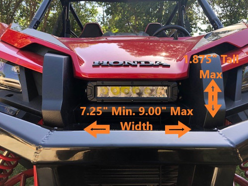 Roof 42'' LED Light Bar Bracket Wire Kit For 2019-2025 Honda - Foto 4