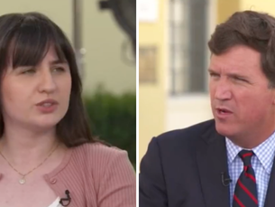 YouTube, Tucker Carlson과 탈성전환 여성의 인터뷰 삭제