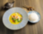 Zöld curry rizzsel