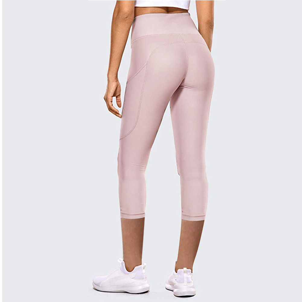 Pantalones de Yoga Cortos Elevadores de Cadera de Cintura Alta para Mujeres