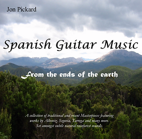 Spanish Guitar CD Front Cover Jon Pickard