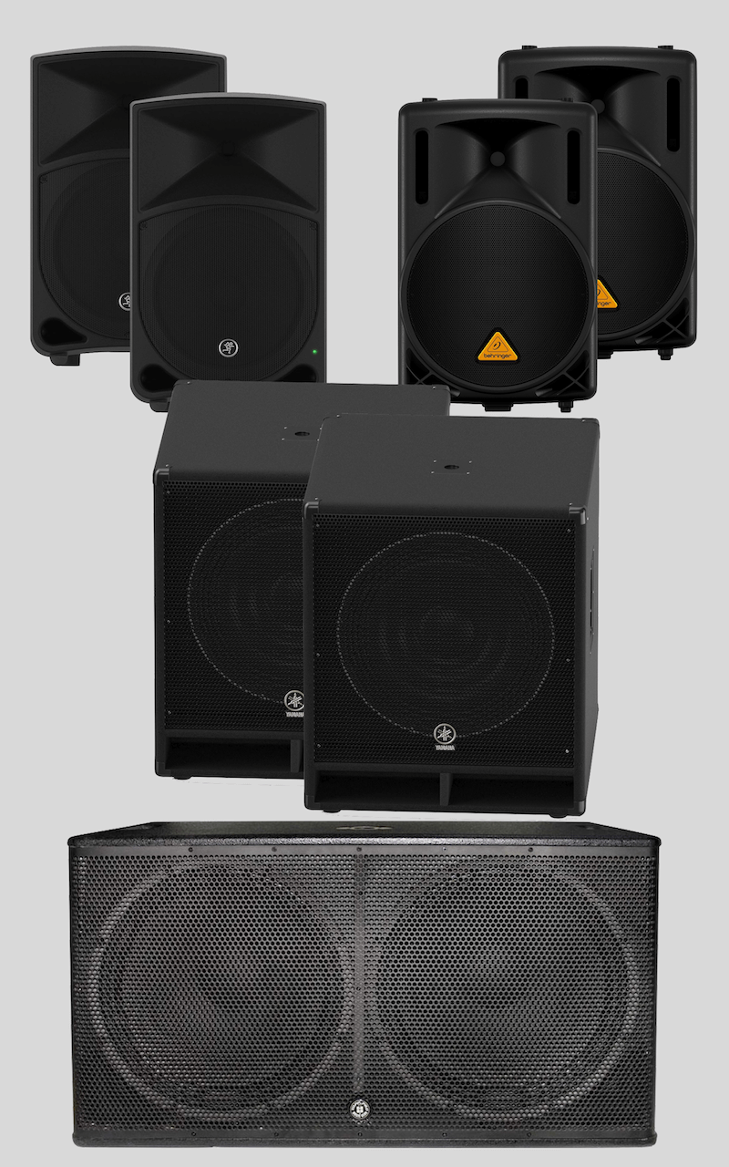 Högtalare "XXL" Paket