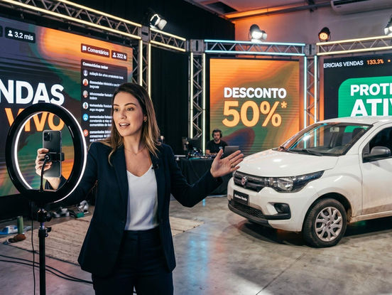 Do Pátio para a Tela: Como o Live Commerce Está Revolucionando a Venda de Proteção Veicular no Brasil