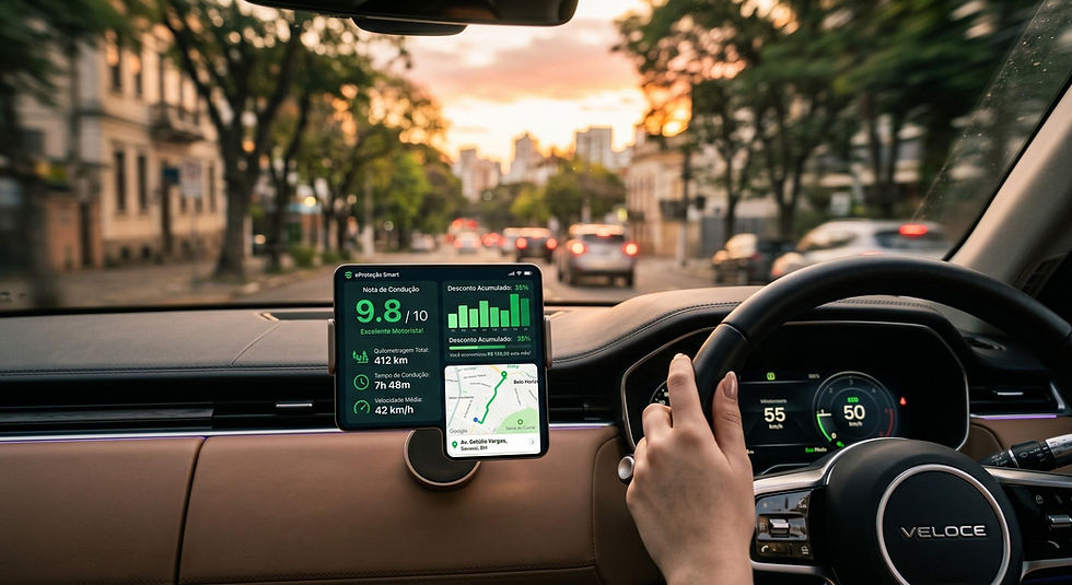 Seguro Personalizado: Como o "Pay-Per-Drive" Venceu o Modelo Fixo