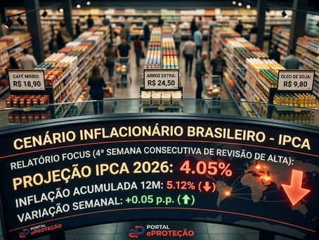 Cenário de Incerteza: Mercado Eleva Projeção de Inflação pela 4ª Semana Consecutiva sob Impacto de Conflitos Globais