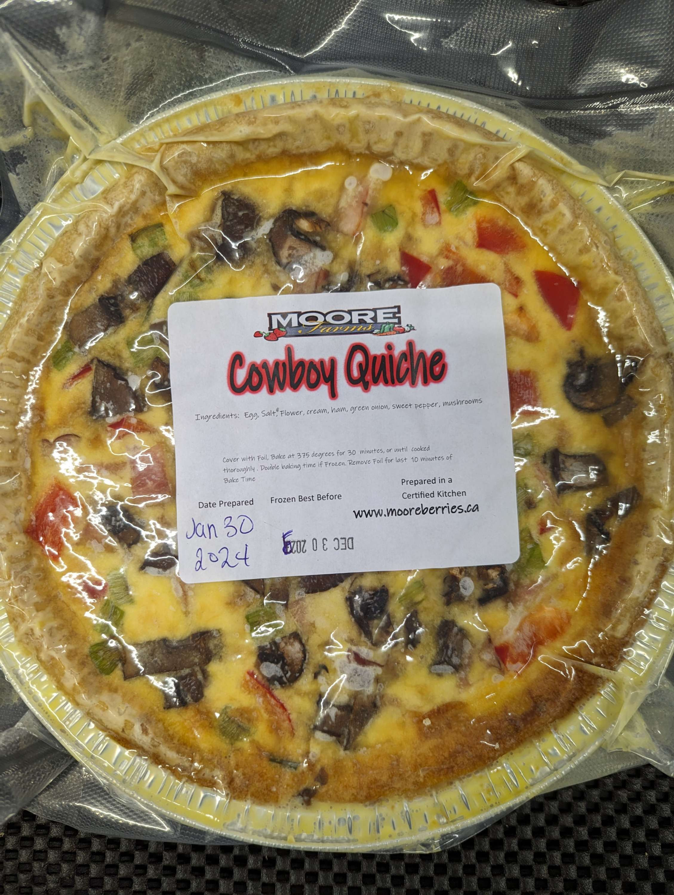 Quiche: Large