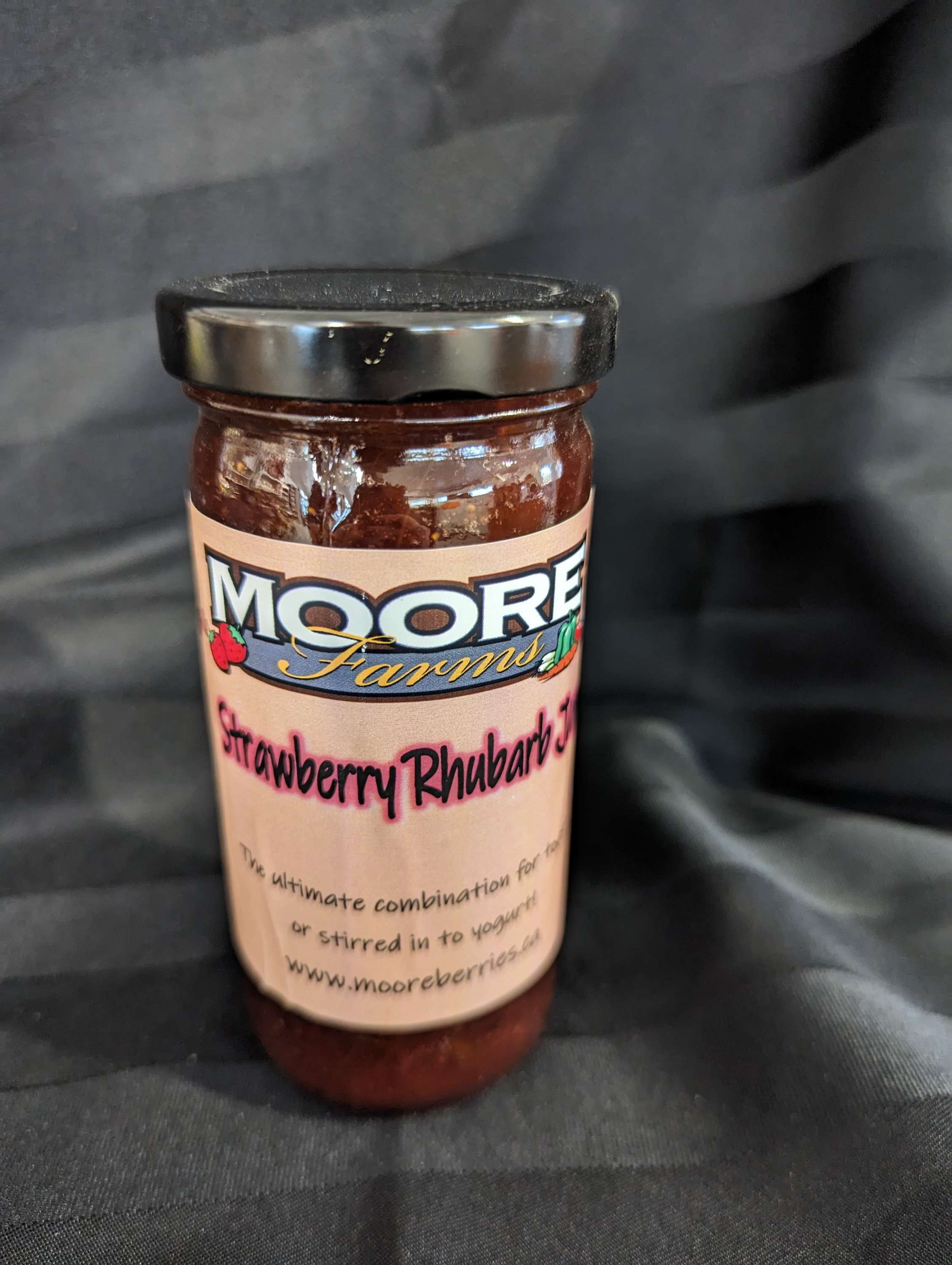 Jam: Moore's Strawberry Rhubarb
