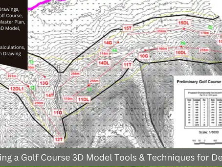 Creating a Golf Course 3D Model Tools & Techniques for Designers