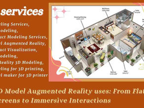3D Model Augmented Reality uses: From Flat Screens to Immersive Interactions