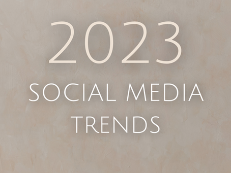 Social Media Trends to Watch for in 2023