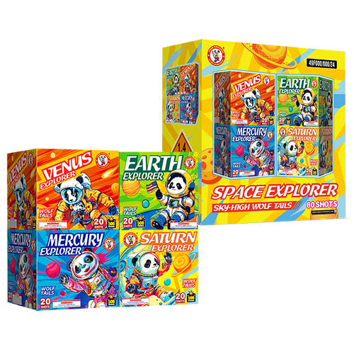 SPACE EXPLORER 80'S | Winda Fireworks