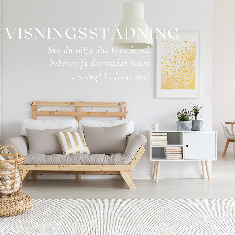 Visningsstädning