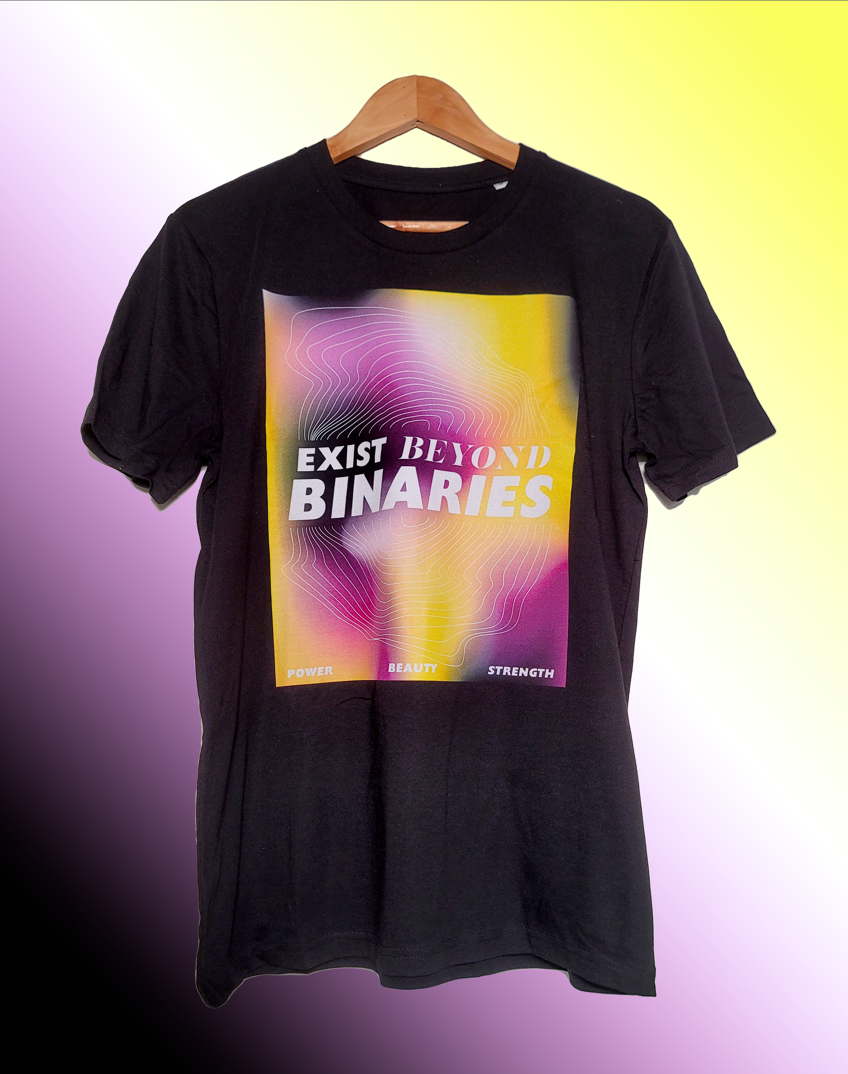 Non-Binary (ENBY): Slogan T-shirt