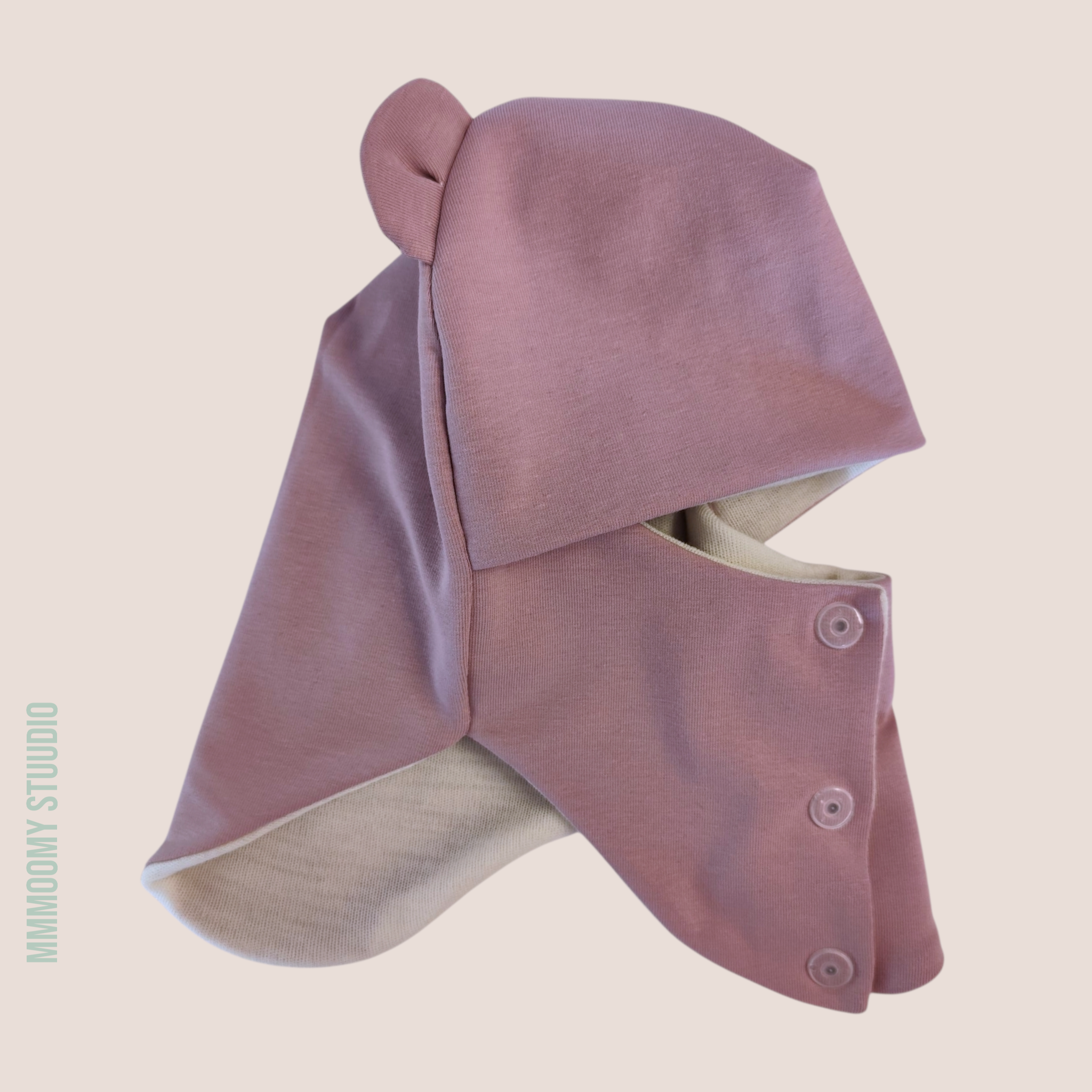 Beebi tuukrimüts "Vanaroosa" no.120