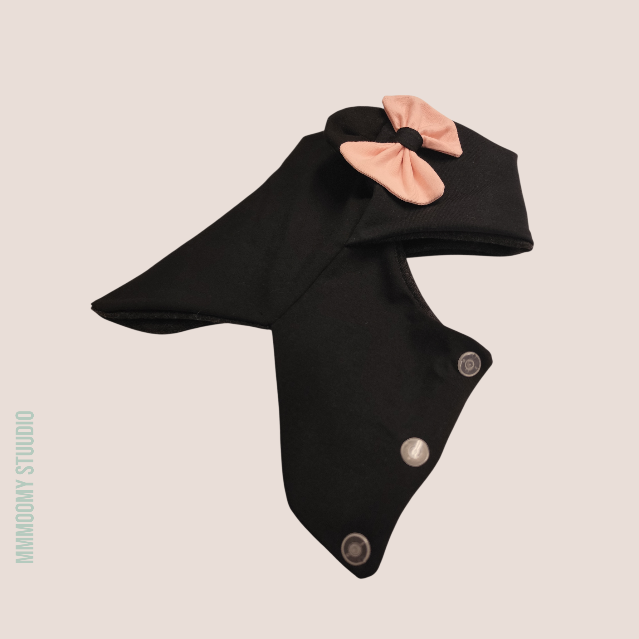 Beebi tuukrimüts "Must" no.20