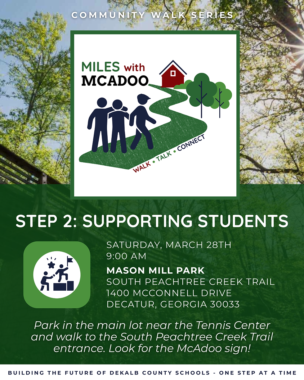 Miles with McAdoo Step 2: Supporting Students