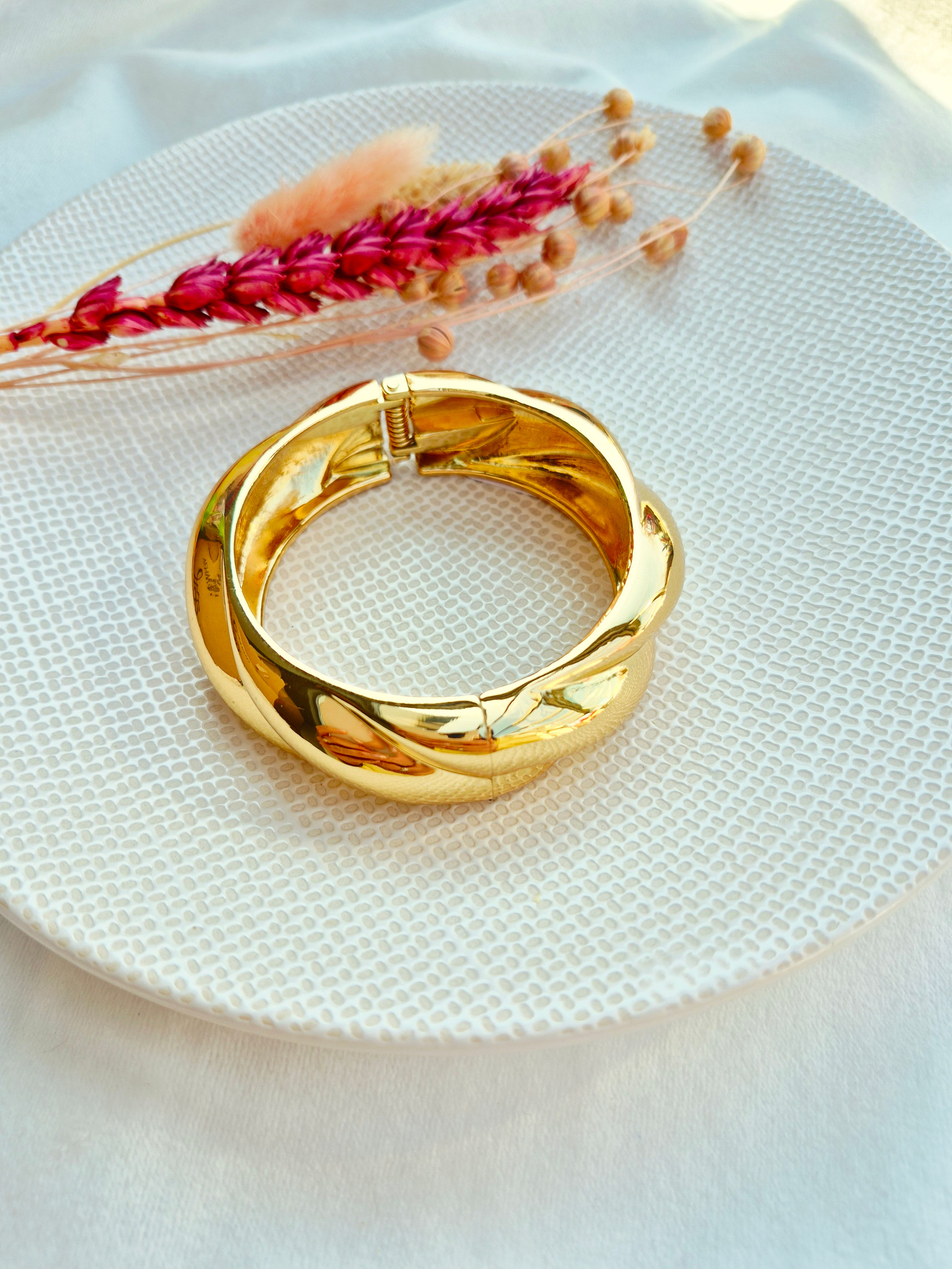 " Statement armband goud"