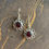 Miniatura: Garnet Earring (4.9 Grams)