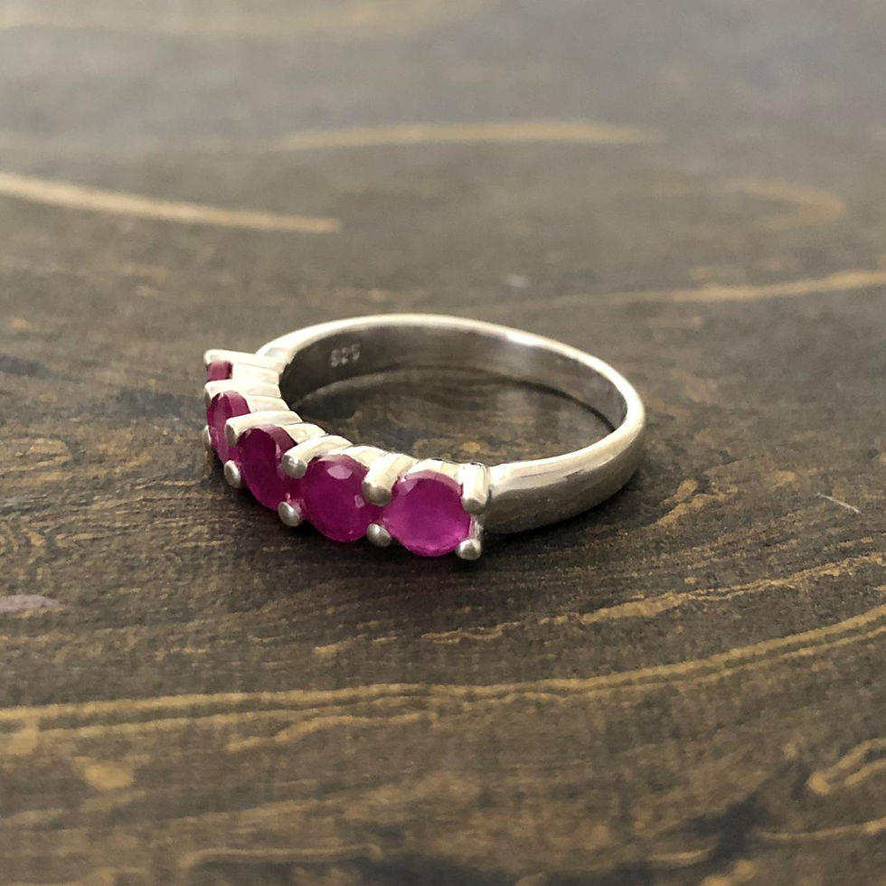 Miniatura: Designer Ruby Ring (2.7 Grams)