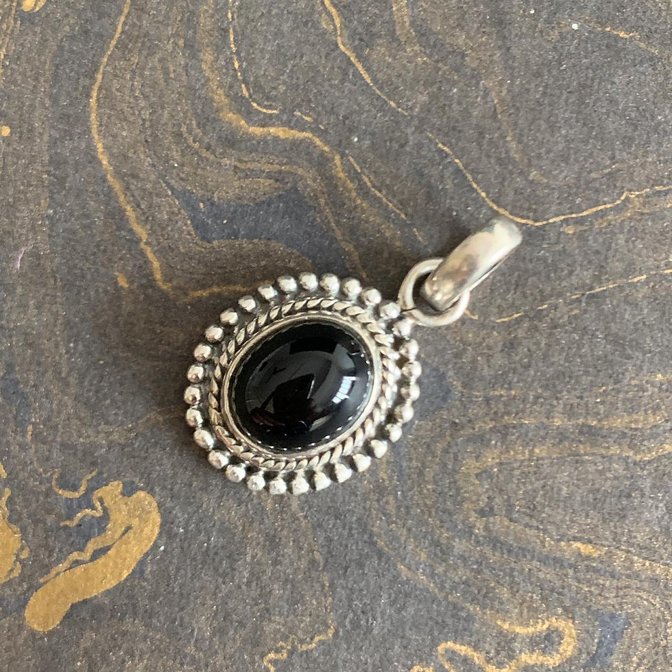 Miniatura: Designer Black Onyx Pendant