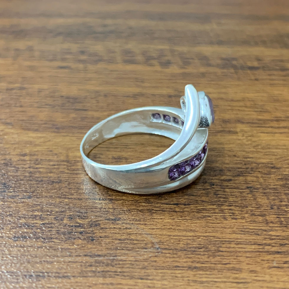 Miniatura: Amethyst Ring (3.5 Grams)