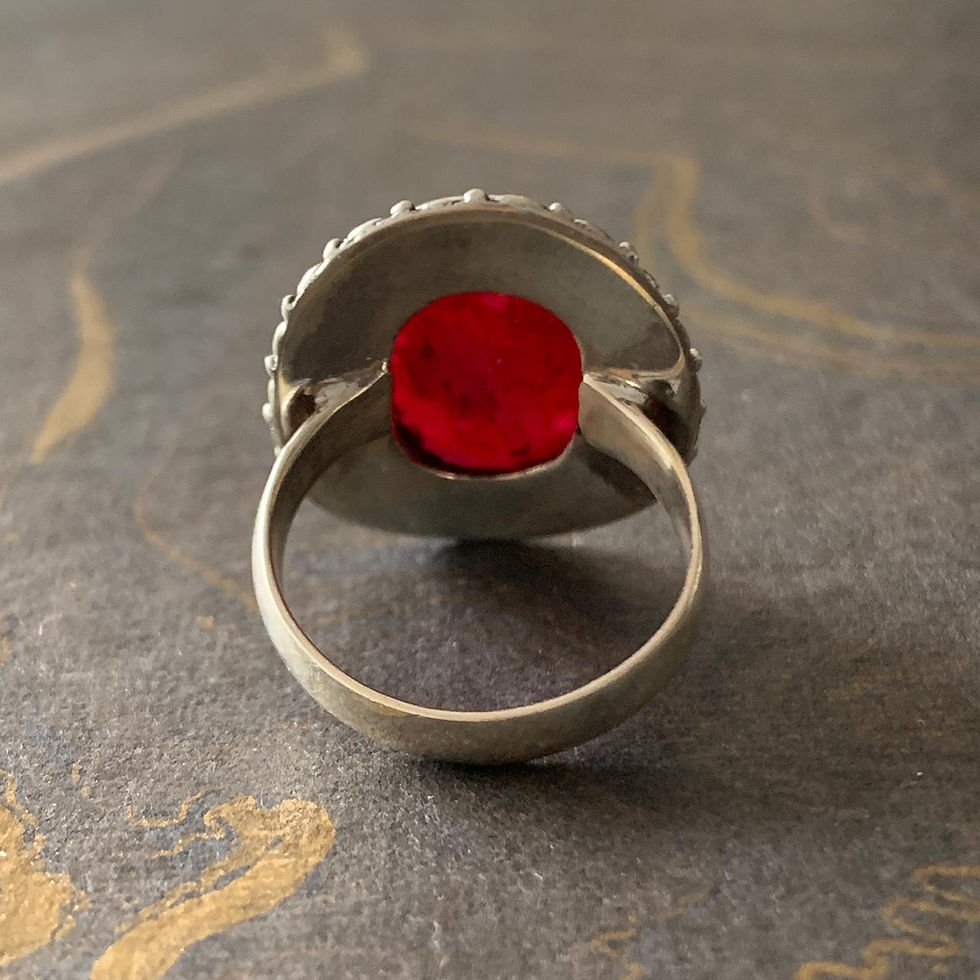 Miniaturbild: Chunky Ruby Ring (6.5 Grams)