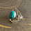 Miniature : Designer Turquoise Ring (6.6 Grams)