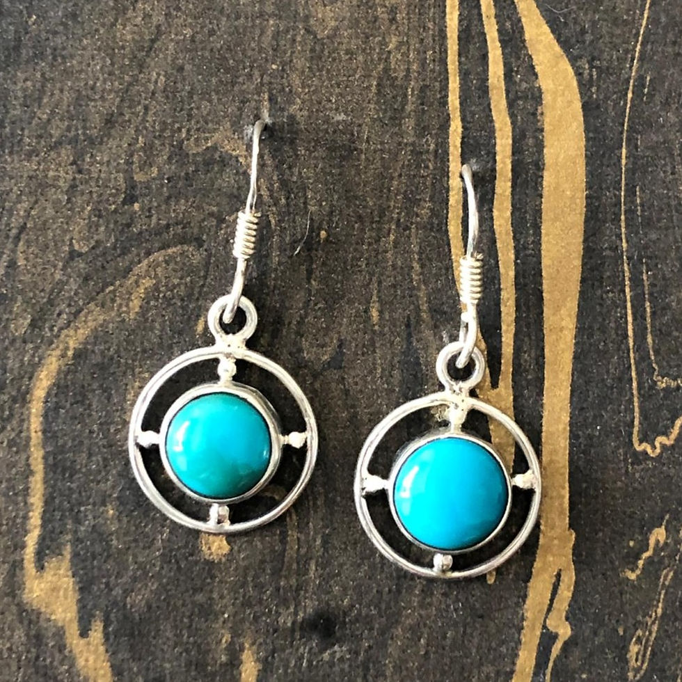 Turquoise Earring (3.2 Grams)