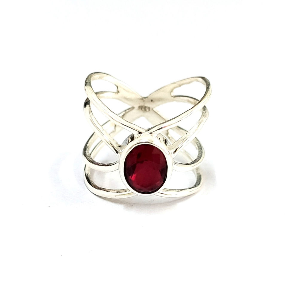 Garnet Ring (3.3 Gram)