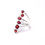 Miniaturbild: Multi Stone Ring (4.7 Grams)