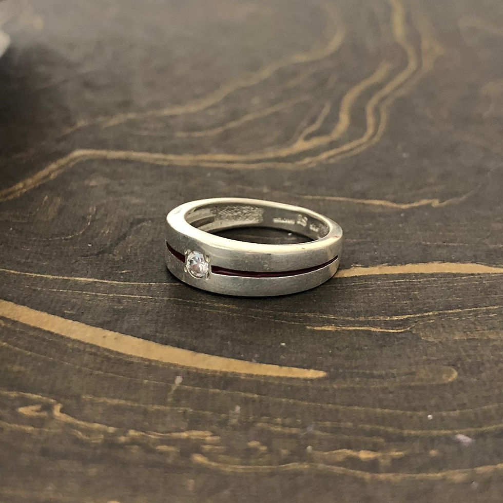 Thumbnail: Designer Crystal Band (3.6 Grams)