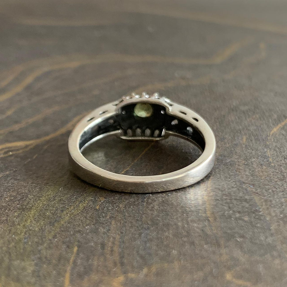 Miniaturbild: Designer Peridot Ring (3.0 Grams)
