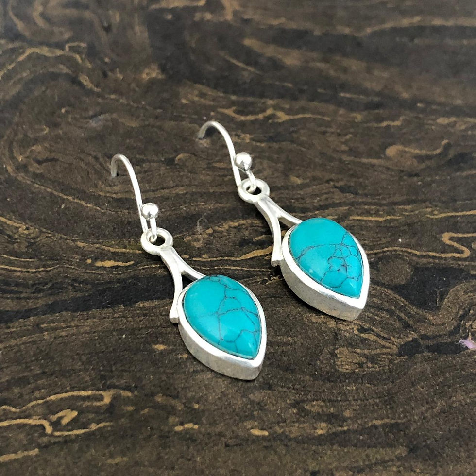 Miniatura: Turquoise Earrings (4.1 Grams)