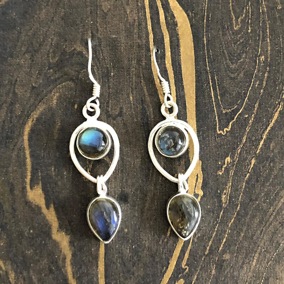 Labradorite Earring (4.8 Grams)