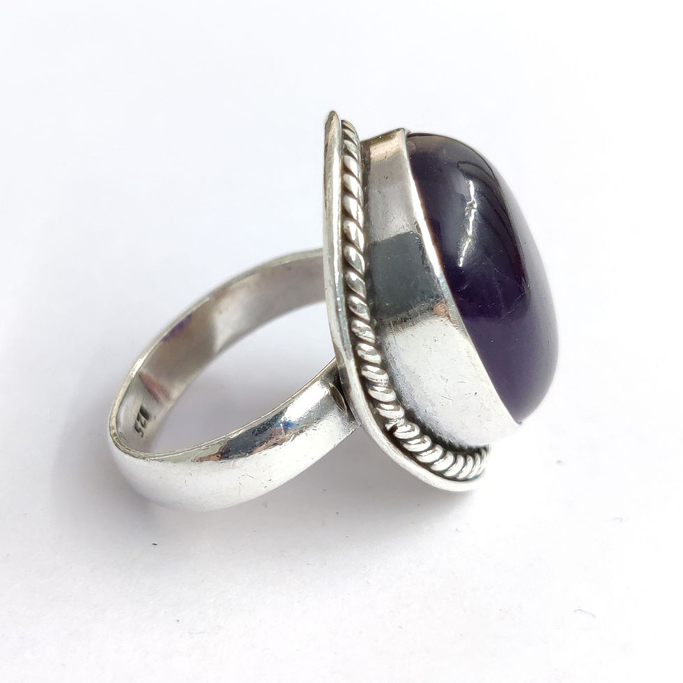 Miniatura: Amethyst Ring (16.5 Grams)
