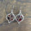 Miniatura: Garnet Earrings (5.7 Grams)