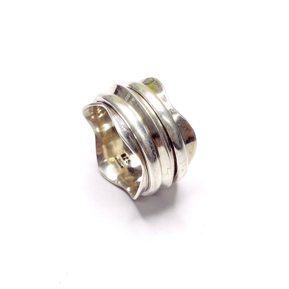 Thumbnail: Silver Spinner Ring (10.3 Gram)