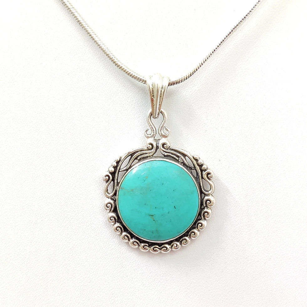 Turquoise Pendant (9.2 Grams)