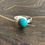 Miniature : Designer Turquoise Ring (3.8 Grams)