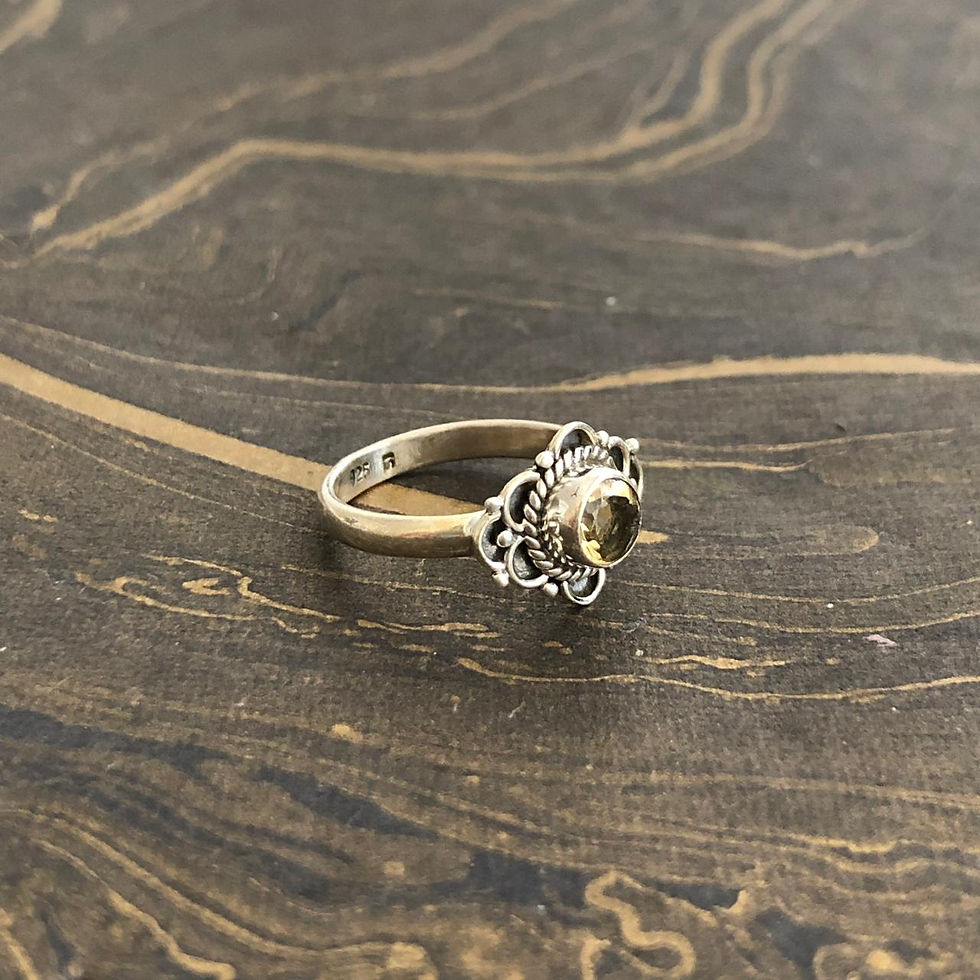Miniatura: Designer Citrine Ring (2.2 Grams)
