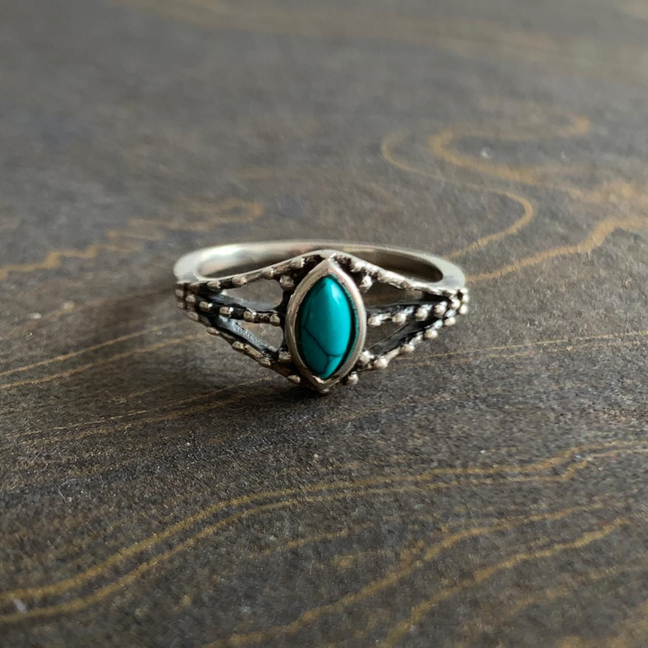 Designer Turquoise Ring (1.8 Grams)